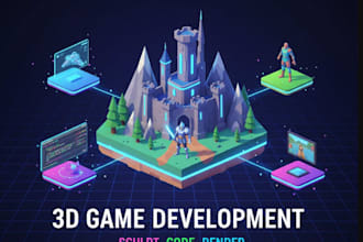 develop 3d game 3d unity game development 3d mobile game developer 3d design