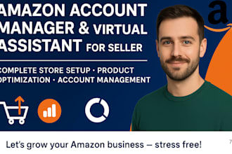 be your professional amazon store manager and seller central virtual assistant