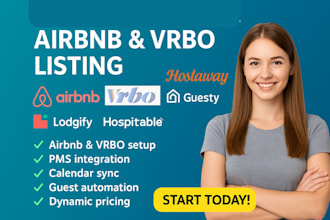 setup, list airbnb, ownerrez, hospitable, vrbo, guesty, lodgify, hostaway