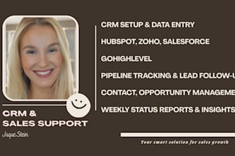 manage your CRM and sales pipeline