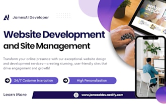 design a premium business website or website redesign