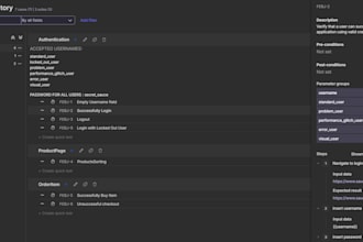 create clear test cases and test plans for your project