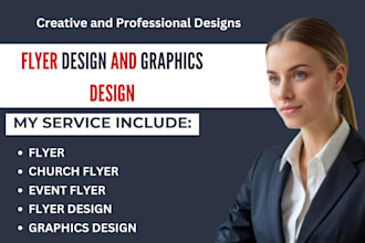 design a unique church, posters, events, flyers and graphic designs