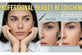 do high end beauty and model retouching in photoshop