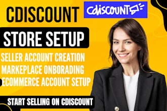 setup manage cdiscount marketplace seller account professionally product listing