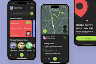 develop complete logistics, dispatch and fmcsa fleet management eld app