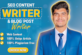 do your SEO content writer, article writer and blog post writer