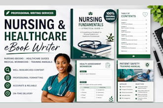write medical ebook, nursing ebook, healthcare guide, nursing playbook