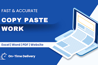 fast and accurate copy paste work for you