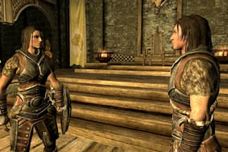 create edit custom skyrim mod follower with weapon and armor mod for skyrim se