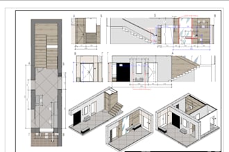 to make an architectural plan