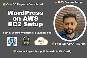 professionally install wordpress on your AWS ec2 instance with SSL