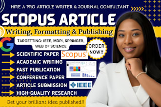 do scopus writing, peer review article and publish in scopus index, mdpi journal