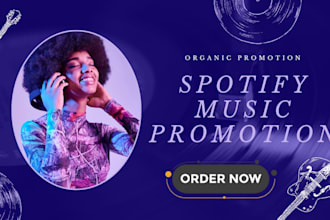 do 30days UK USA spotify music promotion, apple youtube music, soundcloud promo