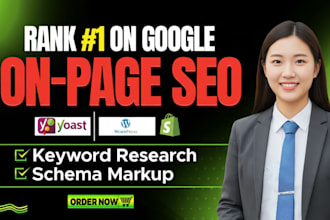 optimize yoast onpage SEO with meta tags, keywords, schema