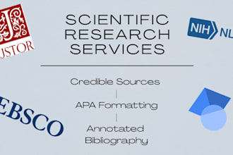 research a medical or scientific topic for you