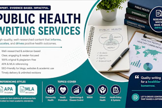 do public health writing with apa and mla referencing