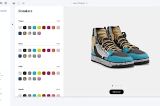 create a 3d product configurator for your website using zakeke,kickflip customil