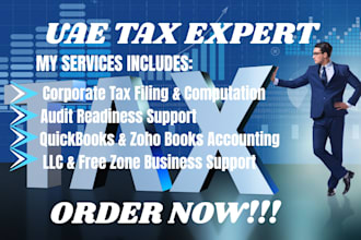 handle uae corporate tax filing registration and fta compliance