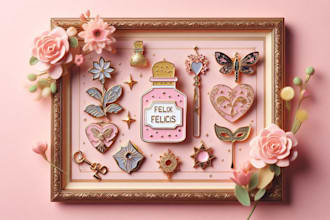 create enamel pin artwork with fast delivery in 24h