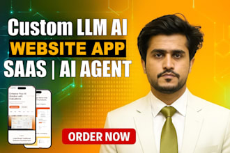 do ai agent ai chatbot ai website ai app developer custom llm full stack