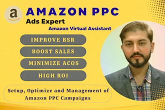 setup, manage and optimize amazon PPC ads campaigns