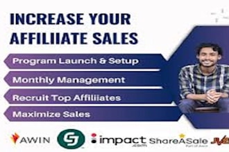 create and set up awin affilliate account