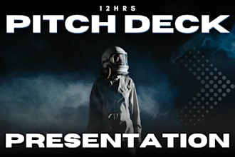 design a powerful pitch deck or powerpoint that wins investors in 12 hours