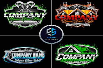 create amazing automotive eyecatching auto detailing, car wash automotive logo