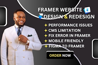 framer website design develop framer website framer landing page expert