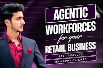 custom ai agent using n8n, zapier, or claude to automate your retail business