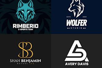 design a modern and luxury logo within 24 hours