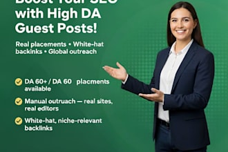 publish permanent guest post on da 60 site dofollow link