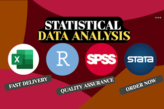 do any statistical data analysis project