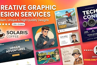 create stunning graphic designs for your brand