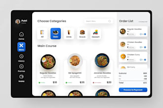 make a pos software using electron