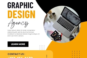 eye catching instagram and facebook post design