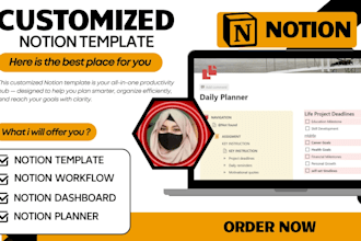 notion template notion expert and custom notion template in 24 hours