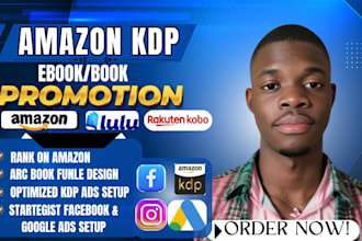 promote and advertise your amazon free kindle ebook with KDP ads setup for sales