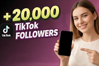 organically grow your tiktok 20,000 followers fast