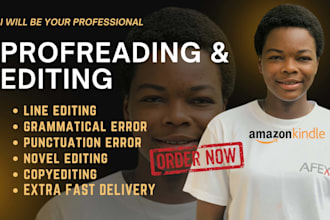 do book editing manuscript formatting self publishing edit mybook for amazon KDP