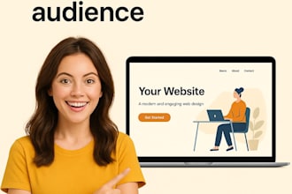 design a stunning and modern website
