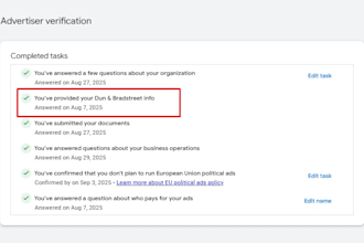 help you get dun and bradstreet verification for google ads