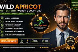 build and setup wild apricot membership website event website nonprofit wa event