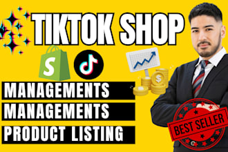 do tiktok shop affiliate marketing expert, tik tok shop product listing manager