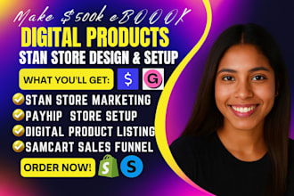 stan store promotion stan store marketing stan store design gumroad payhip