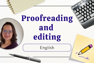 proofread and edit your text
