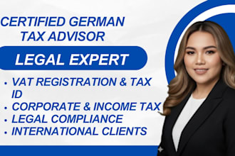 be your german tax advisor, steuerberater, vat id, eister submission bookkeeping