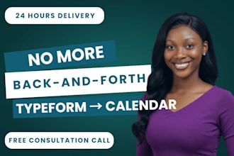 integrate typeform with google calendar,  office 365 , calendly zoho integration