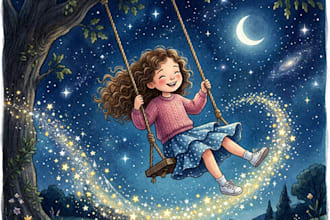 illustrate children story book illustration and children story book illustration